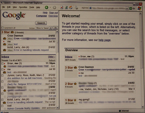 Google Mail old