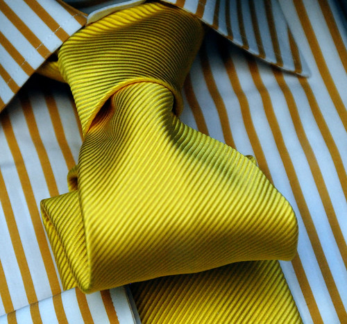 The yellow tie