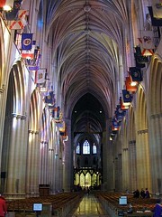 interior, Washington National Cathedral (public domain)