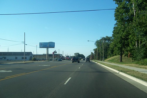 Northbound on the south side