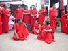 The DISHA team perform an HIV/AIDS street play