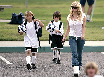 Pamela Anderson and sons
