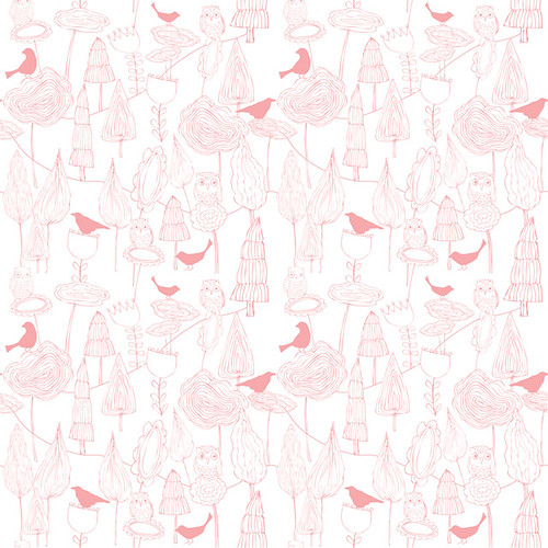 wallpaper pattern (pink)