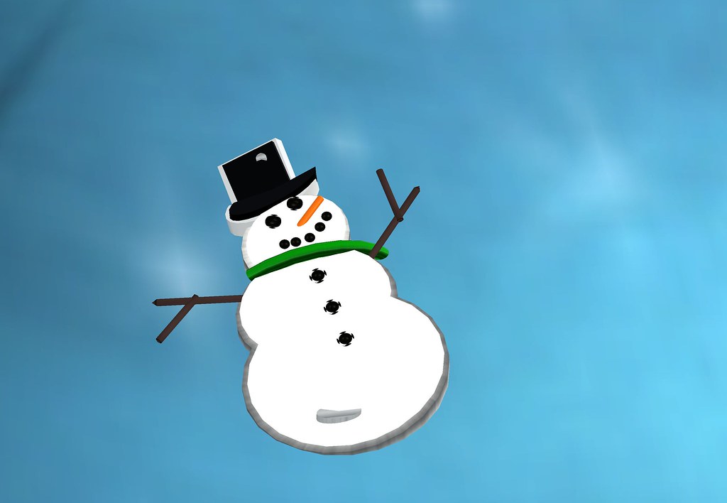 snowman pin