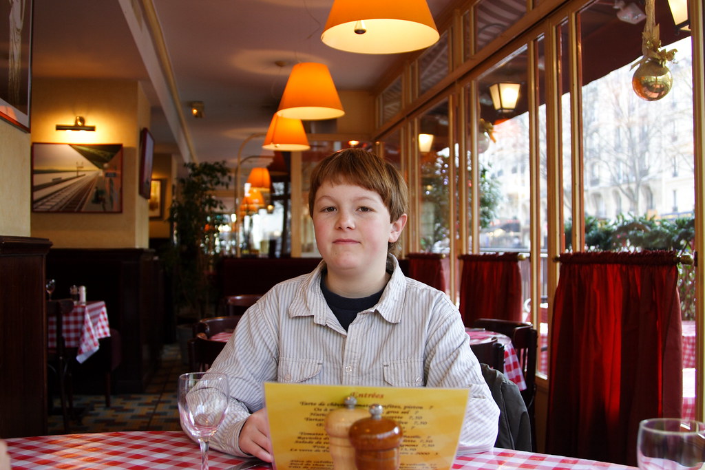 Andrew at Chez Fernand