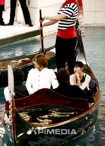 they rode the Gondola Ride at the Venetian Canal