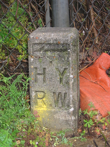Mysterious Highway Marker on Jackson Avenue