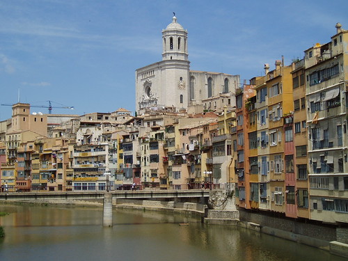 Girona desde el puente