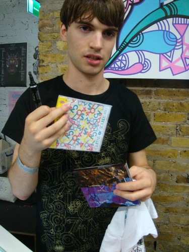 Sam from Late Of The Pier With QOS New Scribbles Number T-shirts & QOS Compilation & LOTP debut Album!