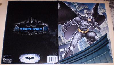 Exterior of The Dark Knight folder