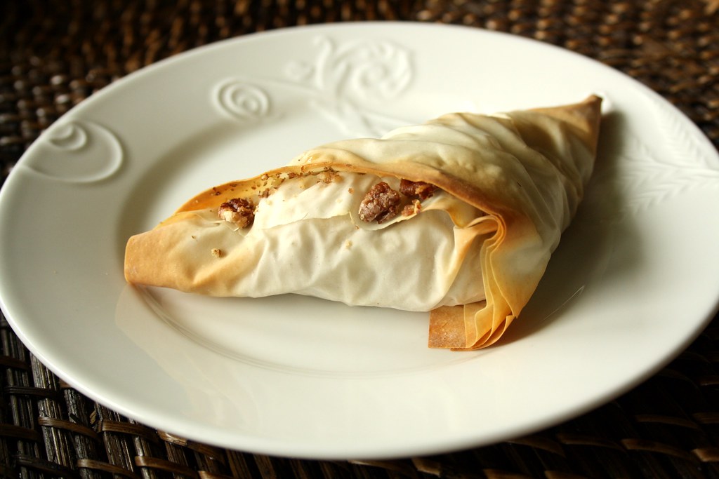 Ellie Krieger's Apple Cranberry Phyllo Turnover
