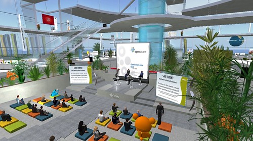 OpenSolaris chat a Second Life-ban
