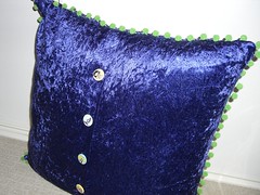 Quilted pillow - back