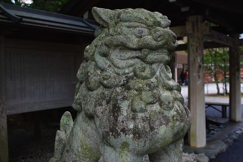 猿田彦神社　狛犬