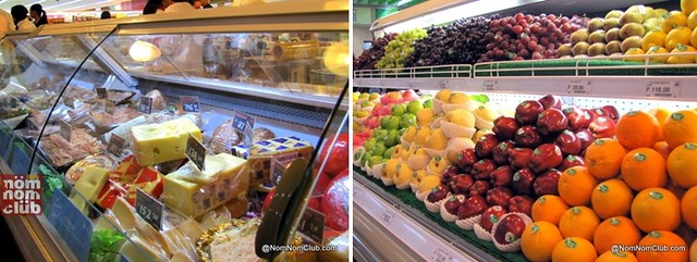 Cheeses and Fresh Fruits