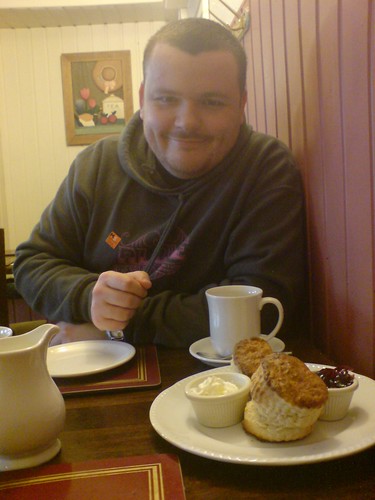 Me and my scone