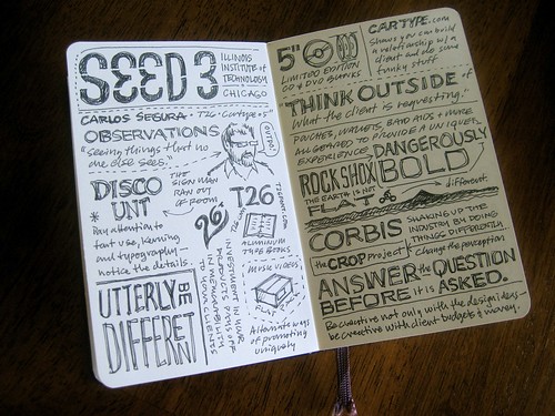 SEED 3 Sketchnotes: First Spread