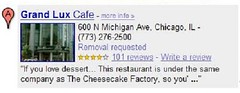 Google Map Reviews Snippets - Detail