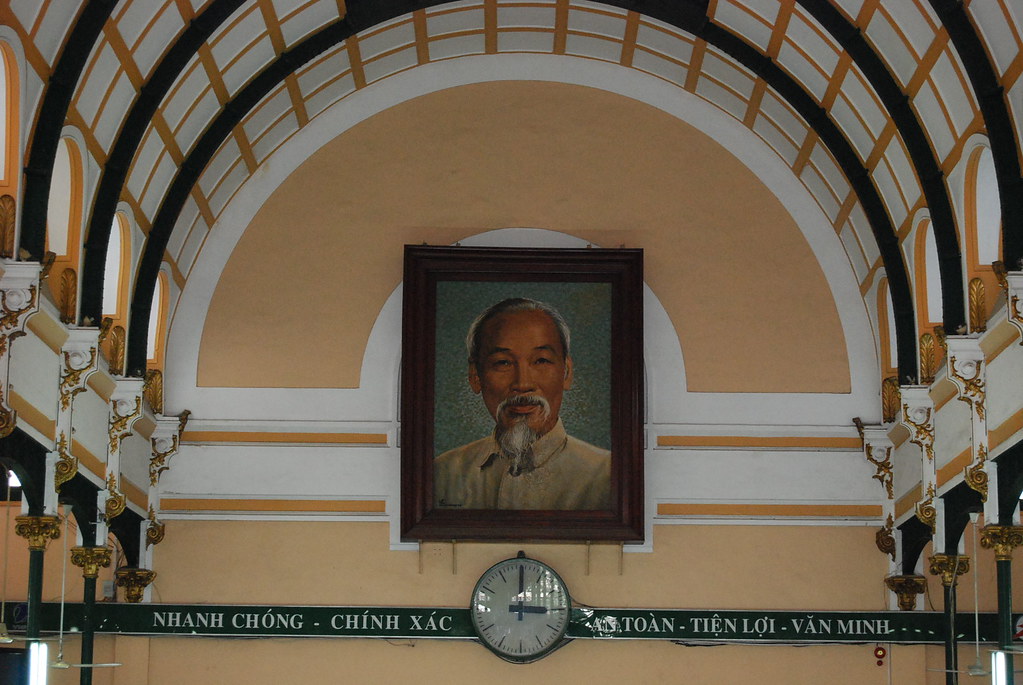 Retrato de Ho Chi Minh