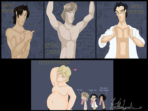 the marauders take it all off by kellywormtongue