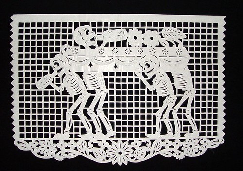 Coffin Carried by Skeletons