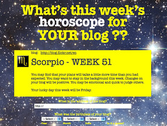 Blog horoscopes!