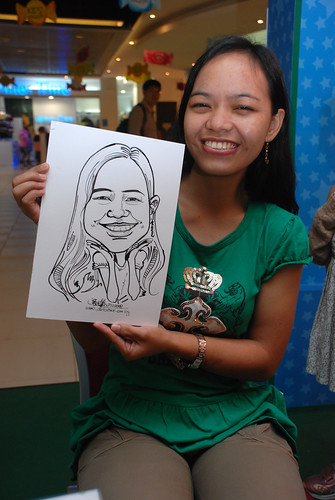Caricature live sketching for Marina Square Day 2 - 22