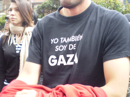 Marcha apoyo a Palestina / Gaza en Bogotá, Colombia - 20090106 - 1061787
