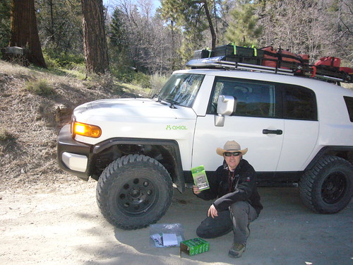 Axial Geocache #2 Finder Steve Barry