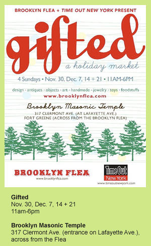 Brooklyn Flea: Gifted holiday market