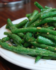 Shanghai Xiao Chi: stir fried green beans