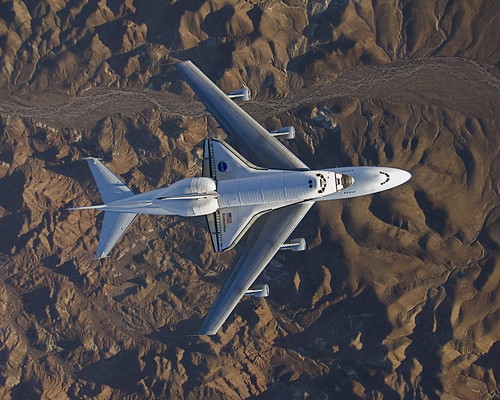 フリー画像|航空機/飛行機|スペースシャトル|シャトル輸送機|ボーイング747|フリー素材|