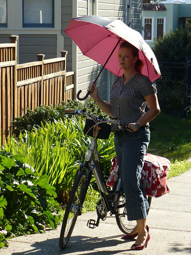 Bikes & Umbrellas Are Girly