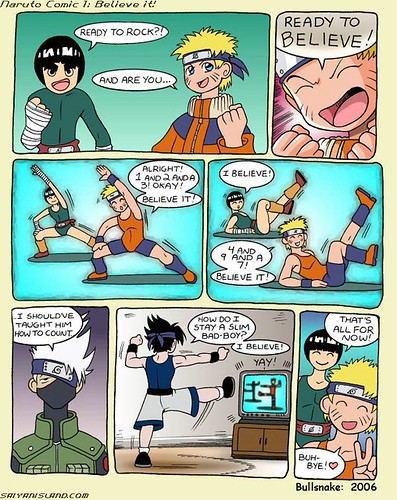 funny naruto comics. Naruto Comic- Believe It!