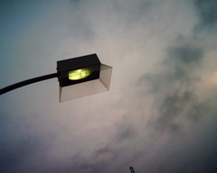 【写真】VQ1005で撮影した街灯＠パシフィコ横浜