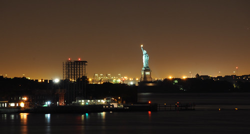 statue of liberty paris france. Statue of Liberty at night