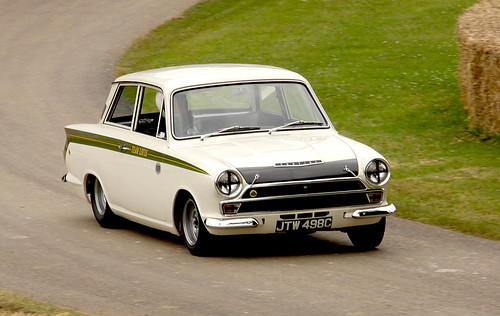 Lotus Cortina Goodwood Festival of speed 2008 (by richebets)