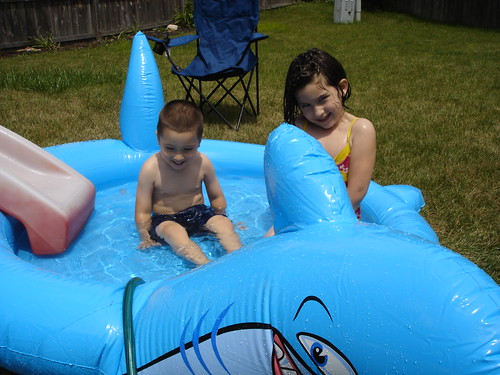 Summer pool fun