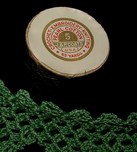 vintage thread size 5 pearl cotton