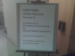 FEMA Conference on Special Needs