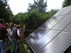Solar panels at Vineyard Electric Project