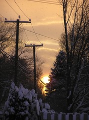 Winter Solstice sunset