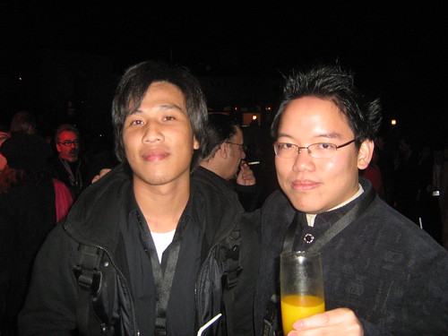 With Chang Rong-ji ("The End Of The Tunnel"), Dubai Film Fest 2008 Closing Ceremony