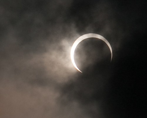 Solar eclipse as seen from Jakarta