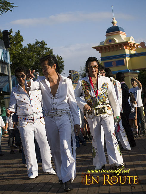 Elvis Walking in Enchanted Kingdom