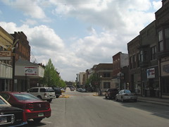 my first real taste of small town Main Street