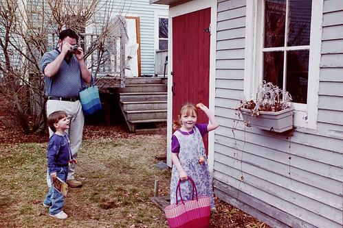 yard before, Easter 2002