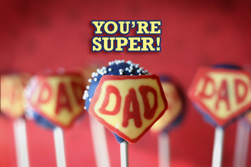 Super Dad Cake Pops