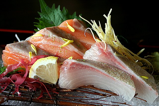 Very fresh sashimi