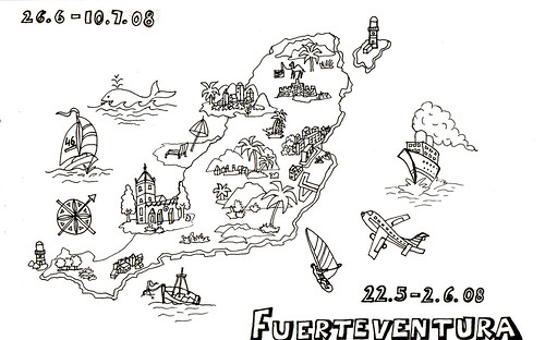 Fuerteventura map